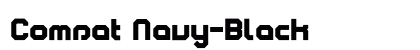 Comsat Navy-Black Font