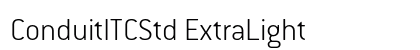 ConduitITCStd ExtraLight Preview