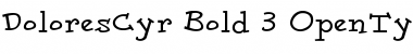 DoloresCyr Font