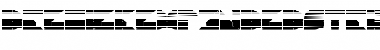 Drebiek Expanded Stripes Font Drebiek Expanded Stripes Font