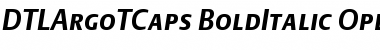DTLArgoTCaps Font