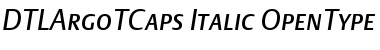 DTLArgoTCaps Font