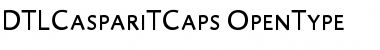 DTLCaspariTCaps Font