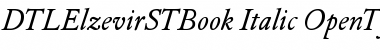 Download DTLElzevirSTBook Font