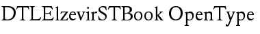 DTLElzevirSTBook Font