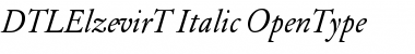 DTLElzevirT Font