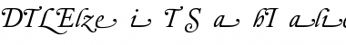 DTL Elzevir Font