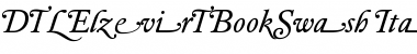 DTLElzevirTBookSwash Italic Font