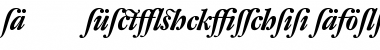 DTL Fleischmann Font