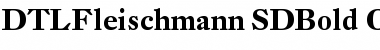 DTL Fleischmann Font