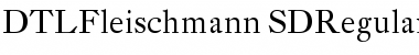 Download DTL Fleischmann Font