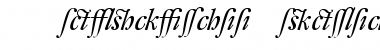 DTLFleischmannDAlternate Font