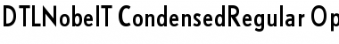 DTL Nobel Font