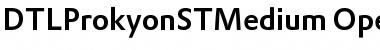 DTLProkyonSTMedium Font