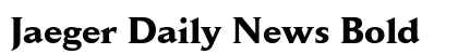 Jaeger Daily News Bold Preview