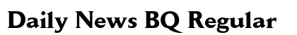 Daily News BQ Regular Preview