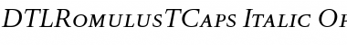 DTLRomulusTCaps Font