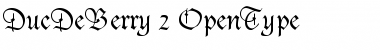 Duc De Berry Regular Font Duc De Berry Regular Font