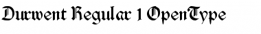 Durwent Regular Font Durwent Regular Font