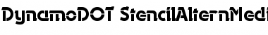 Dynamo D OT Font