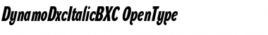 Dynamo DXC Font