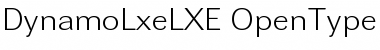 Download Dynamo LXE Font