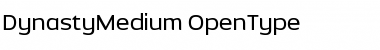 DynastyMedium Font
