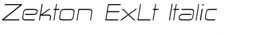 Download Zekton ExLt Font