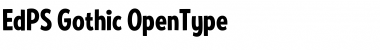 EdPS Gothic Font