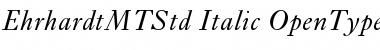 Ehrhardt MT Std Font