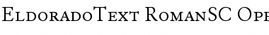 EldoradoText Font