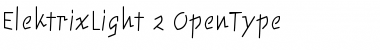 ElektrixLight Font