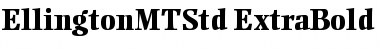 Ellington MT Std Font