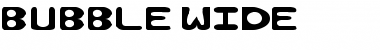 Download Bubble Wide Font