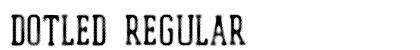 DOTLED Regular