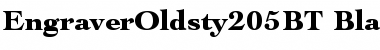 Engravers' Oldstyle 205 Font