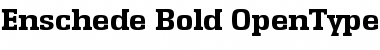 Enschede-Bold Regular Font