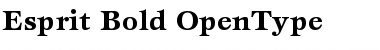 ITC Esprit Bold Font ITC Esprit Bold Font