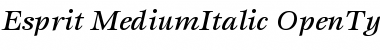 ITC Esprit Font