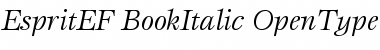 EspritEF Font