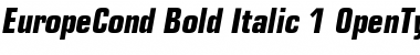 EuropeCond Font