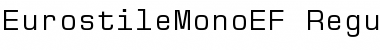 Download EurostileMonoEF Font