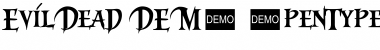 Download Evil Dead 3 DEMO Font