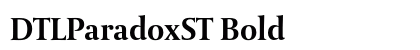 DTLParadoxST Bold preview