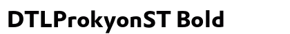 DTLProkyonST Bold preview