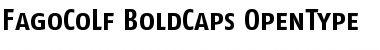 FagoCoLf BoldCaps Font