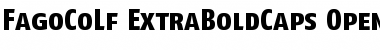 FagoCoLf ExtraBoldCaps Font