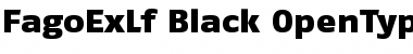 FagoExLf Black Font
