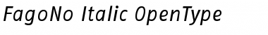 FagoNo Font