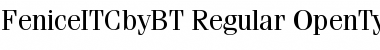 ITC Fenice Regular Font